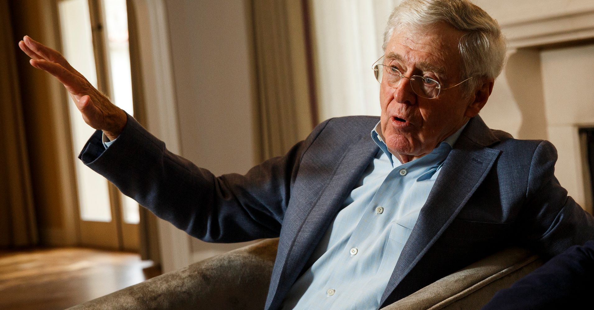 Wealthy Kansan Charles Koch Eyes Significant Role in Texas Republican Support