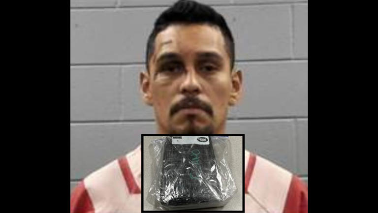 Texas wanted man captured with 1 kg of cocaine