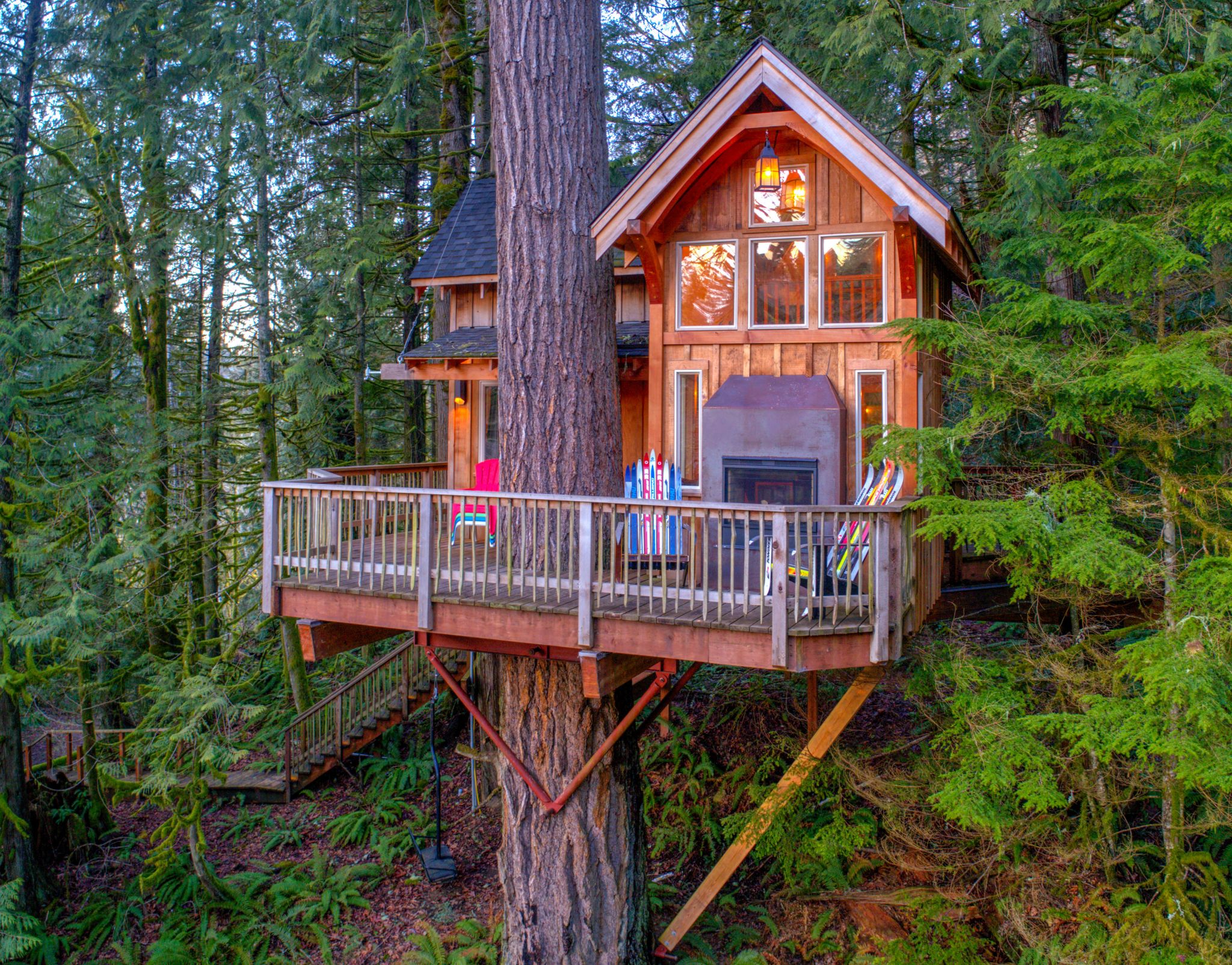 Tennessee Was Once Home to the World’s Largest Treehouse